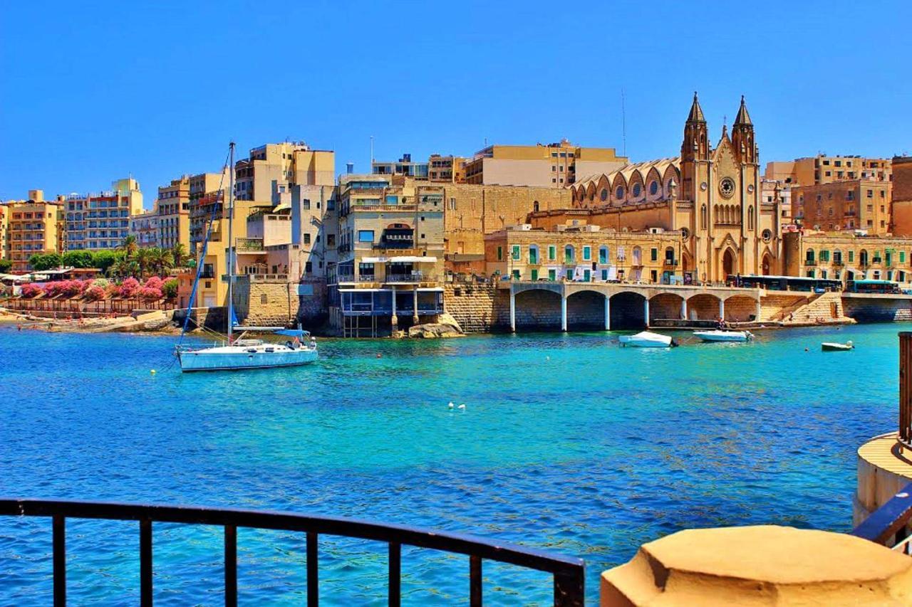 Chic 2Br Penthouse Steps From The Promenade Appartement Sliema Buitenkant foto